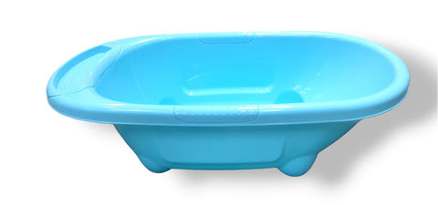 00273NNMX- BLUE MSCShopping BABY BATH TUB WITH DRAIN PLUG (MADE TO ORDER)