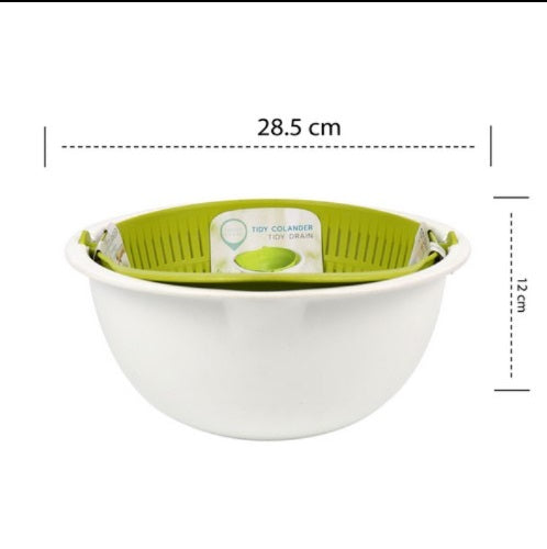 5122 MSCshoping SALAD BOWL WITH COLANDER (made to order)