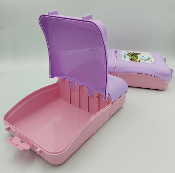 10854511 - Pink MSCshoping Lunch box 2 compartment(W/O Tray) Gelato 1.5 L. (Made to order)