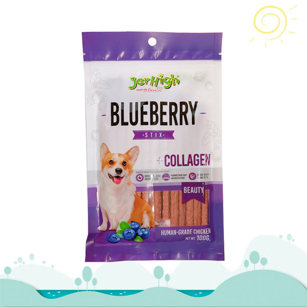 MSCshoping JH-004 Snack (15 Months) Blueberry Stick 100 g. (Made to order)