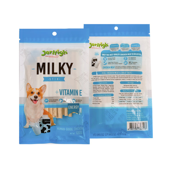 MSCshoping JH-010 Dog Snack (15 Months) Milky Stick Stick 100 g. (Made to order)