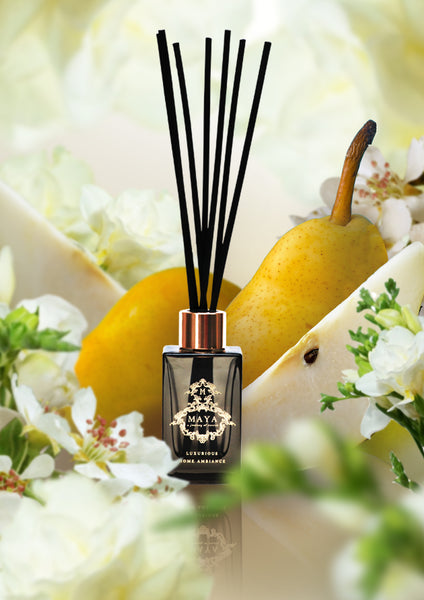 MSCshoping RD6013 REED DIFFUSER 100 ML. PEAR & FREESIA (Made to order)